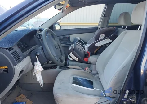 2004 Kia Spectra Lx из США, поврежденный, VIN KNAFE122745052456